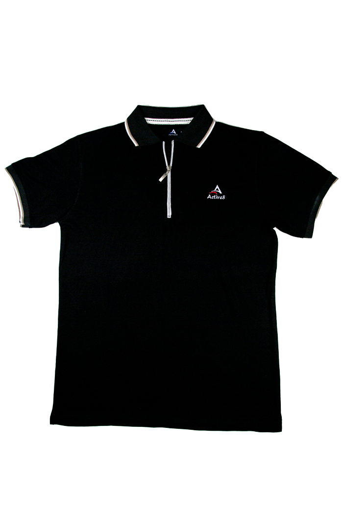 Urban Zipper Polo – Green