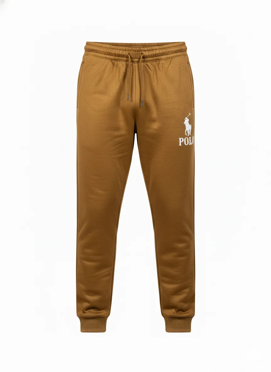 Men’s Brown & Navy Colorblock Tracksuit 💼 – Hoodie & Trouser Set