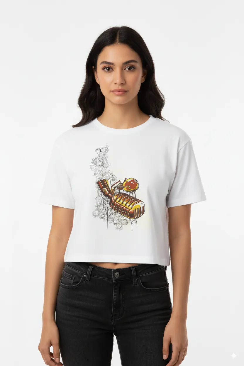 Retro Mic Smoke Women’s Tee