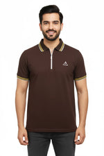 Urban Zipper Polo – Green