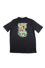 Goscoot Scooter Rider Graphic Tee – White Cotton Lycra
