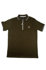 Urban Zipper Polo – Black