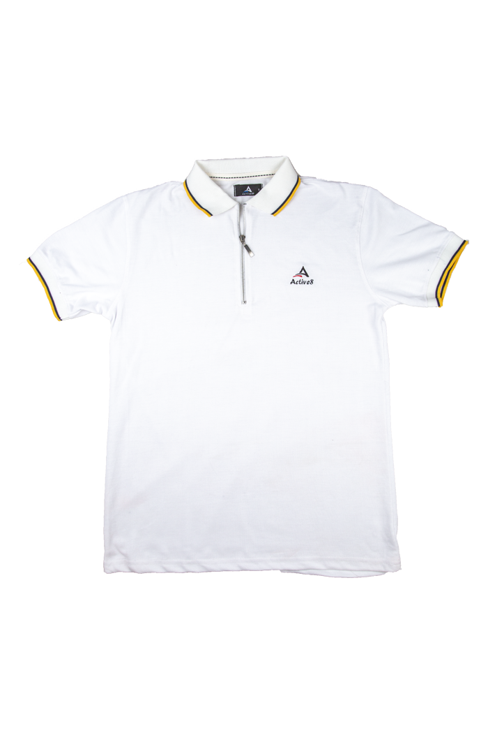 Urban Zipper Polo – Black