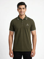 Urban Button Polo – Navy Blue