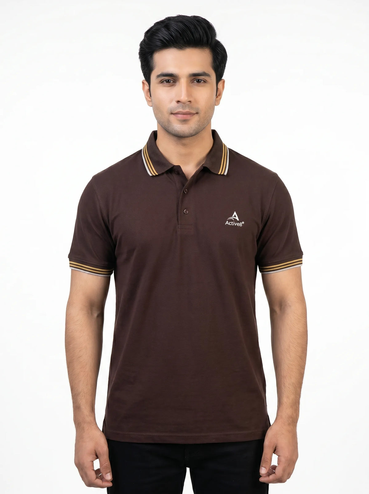 Urban Button Polo – Navy Blue