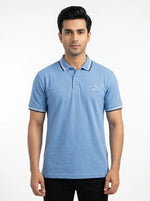 Urban Button Polo – Navy Blue