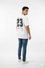 Fearless Racing Oversized T-Shirt – White