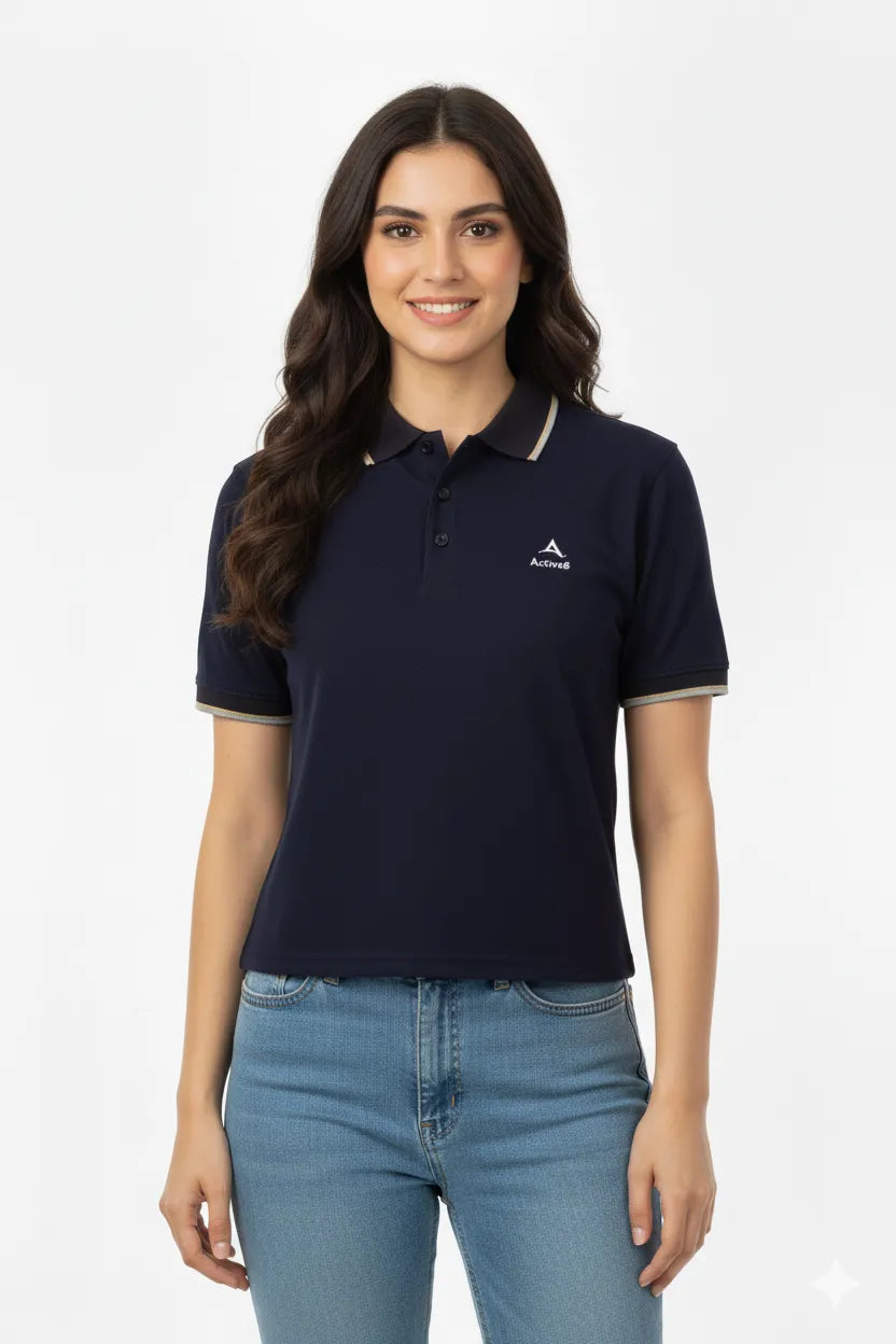 Urban Classic Women's Polo – Navy Blue