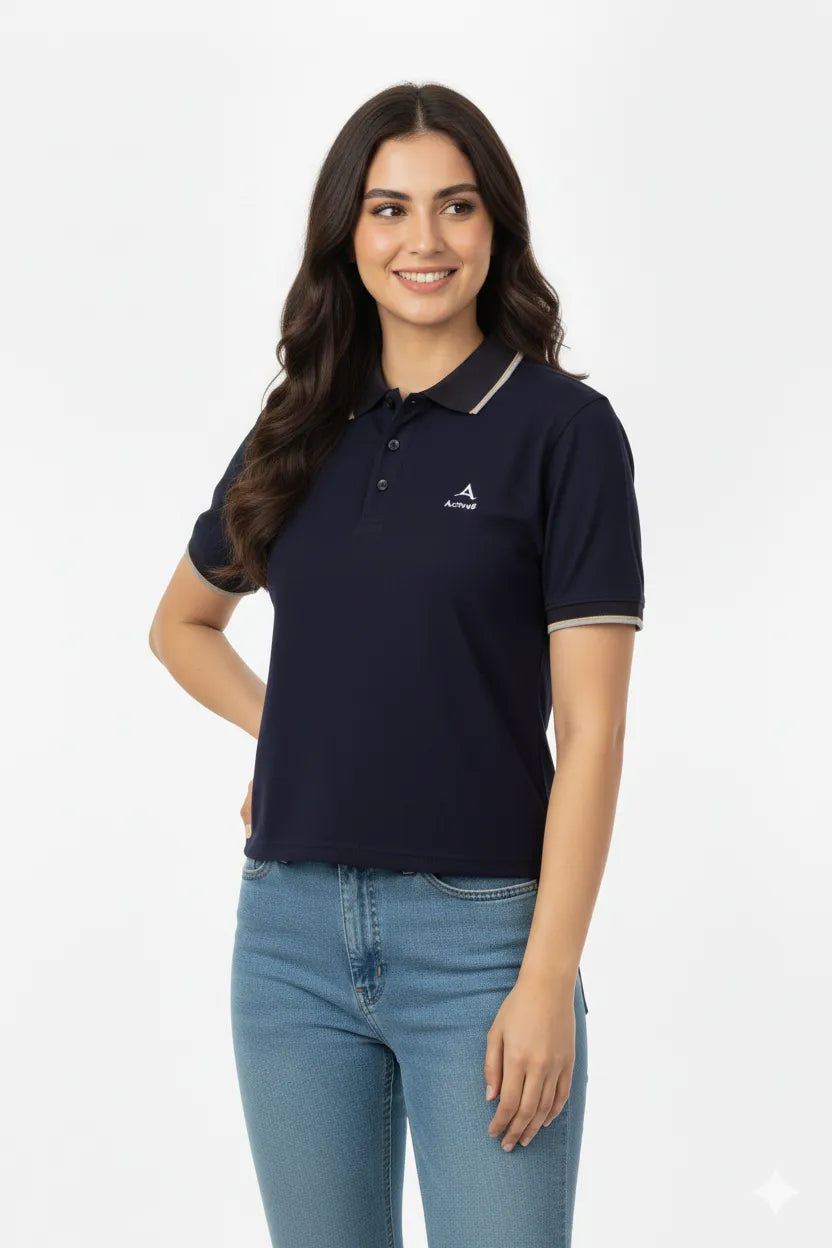 Urban Classic Women's Polo – Navy Blue