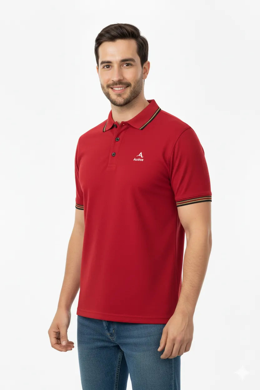 Urban Classic Polo – Red