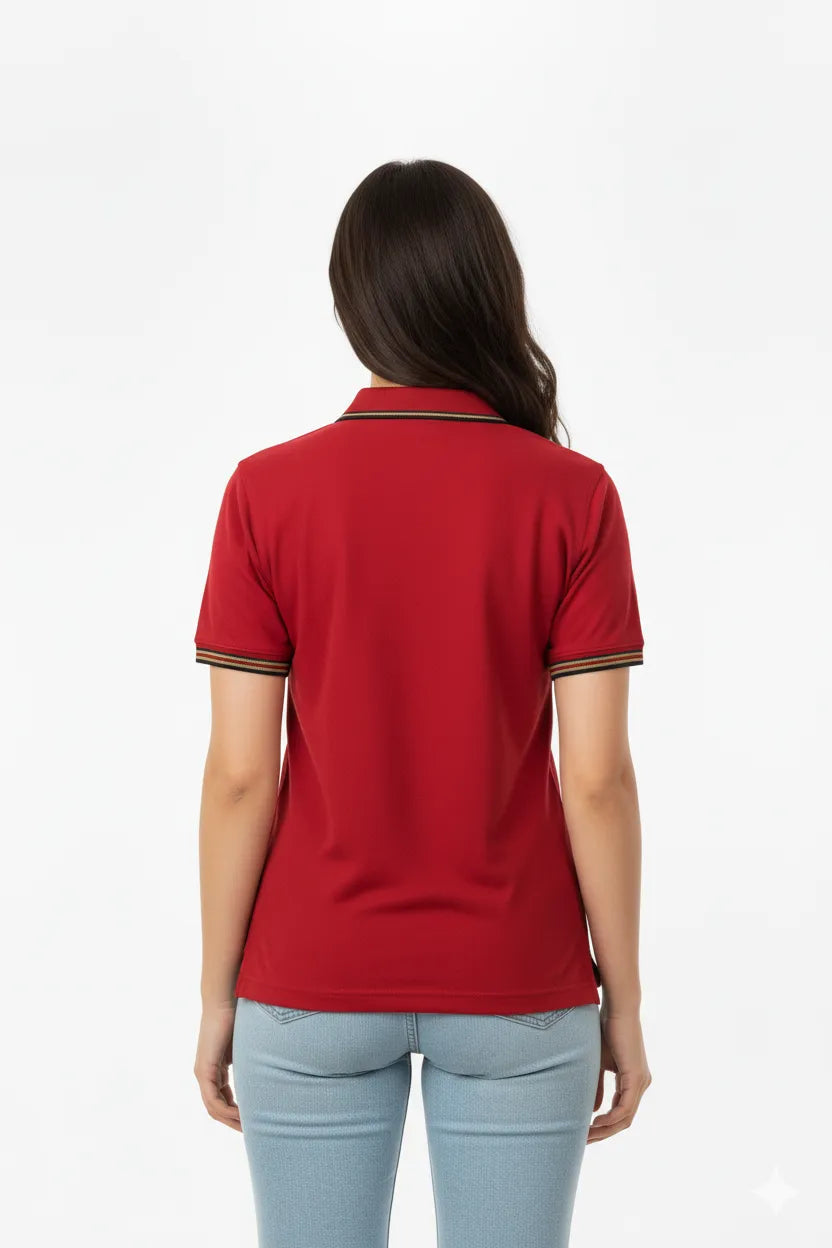 Urban Classic Women Polo – Red