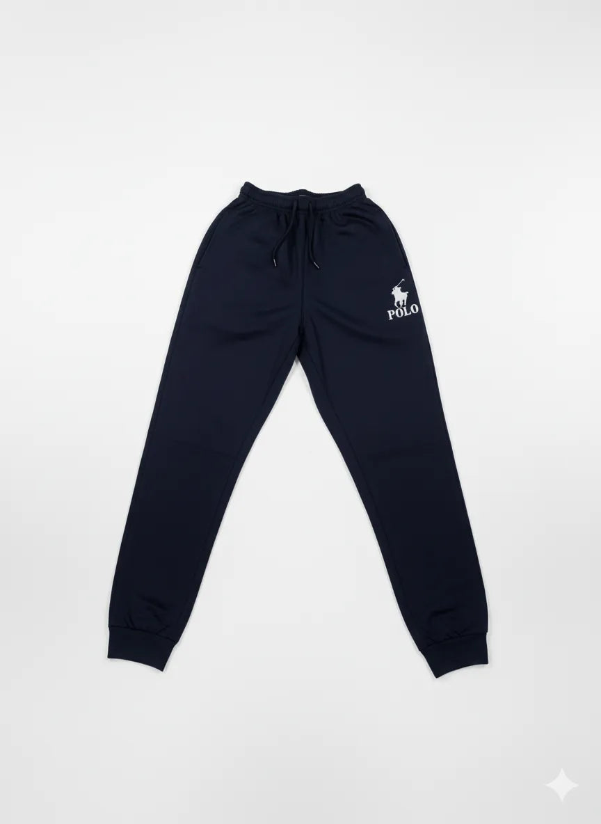 Men’s Brown & Navy Blue Polo Tracksuit 💥 – Stylish Hoodie & Jogger Set