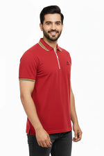 Urban Zipper Polo – Black