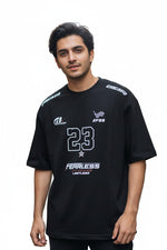 Fearless Racing Oversized T-Shirt – Black