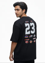 Fearless Racing Oversized T-Shirt – Black