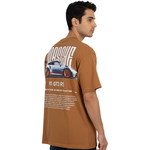 Porsche 911 GT3 RS Graphic Tee – White Oversized T-Shirt