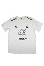 Fearless Racing Oversized T-Shirt – White