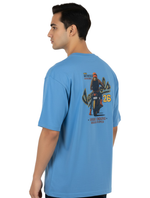 Vintage Enduro 89 Graphic Tee - Blue