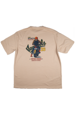 Vintage Enduro 89 Graphic Tee - Beige