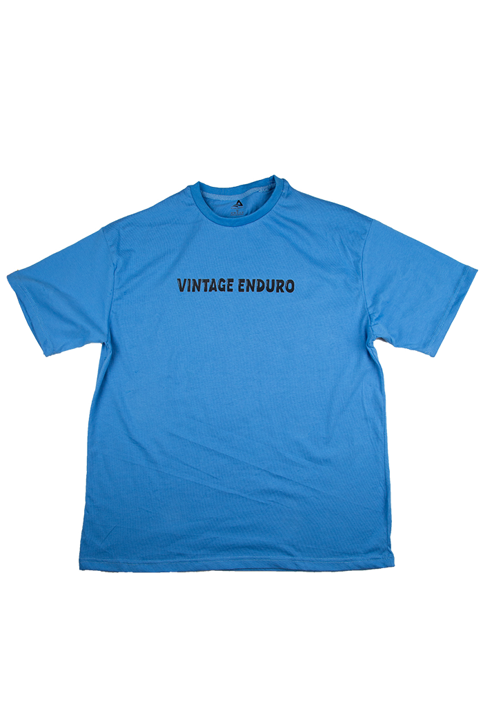 Vintage Enduro 89 Graphic Tee - Blue